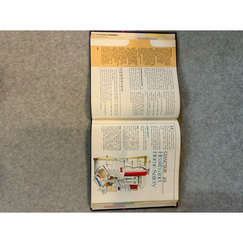 Teen Guide Valerie Chamberlain 1984 Home Economics Textbook 6th Ed McGraw-Hill
